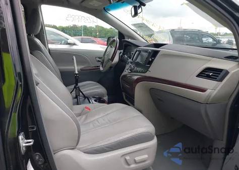 2011 Toyota Sienna Limited/Xle from USA, damaged, VIN 5TDDK3DC2BS002852